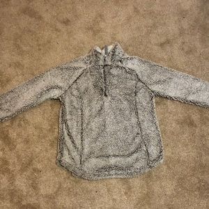 Cozy Sherpa half zip